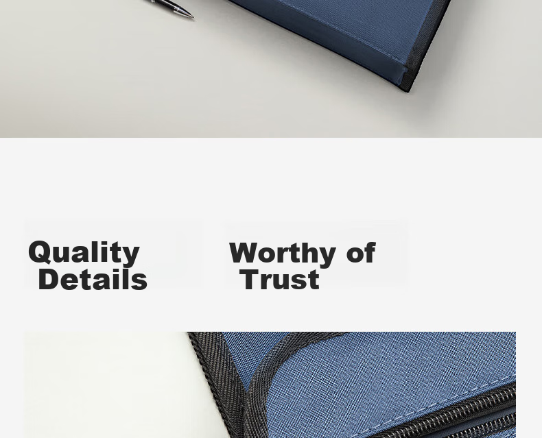 Deli Office Briefcase, Business Document Bag for Men And Women, Professional File Case, Handheld Document Carrier, Portable Folder, P63753 Blue 16
