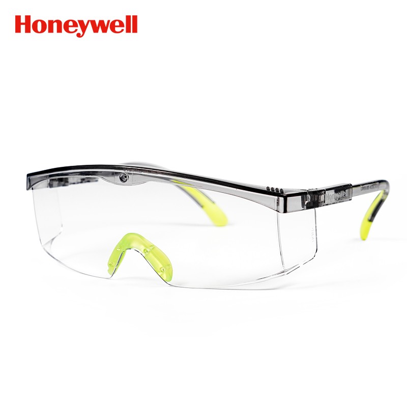 Honeywell Safety Goggles 100310S200Aplus, Quartz Gray Frame, Clear Lenses, Anti-Fog Glasses