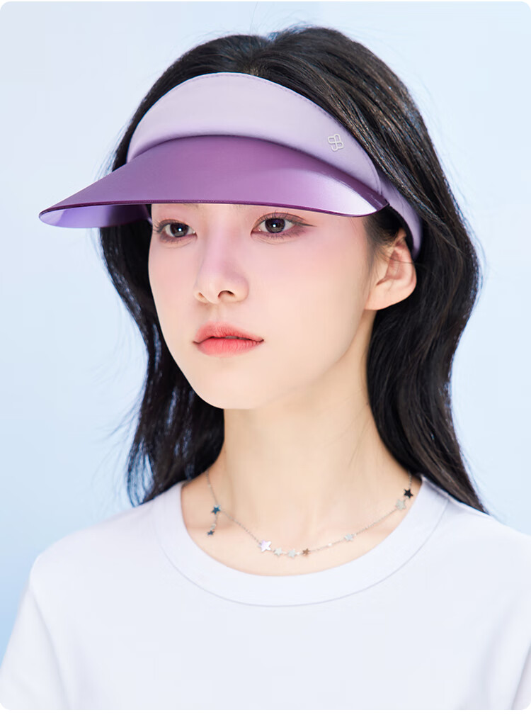 JIUMU Sun Protection Hat for Women, Sun Visor Cap, Sunhat, Visor Hat, Cool Cap, Summer Outdoor Face-Covering UV Protection Hat for Wome 15