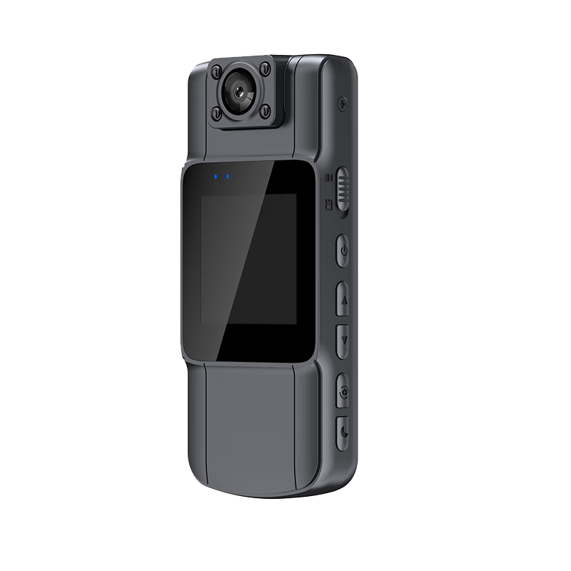 Mengduofu Body-Worn 4K High-Definition Law Enforcement Camera, Small Chest-Mounted Cycling Sports Camera for Meetings And Inspections