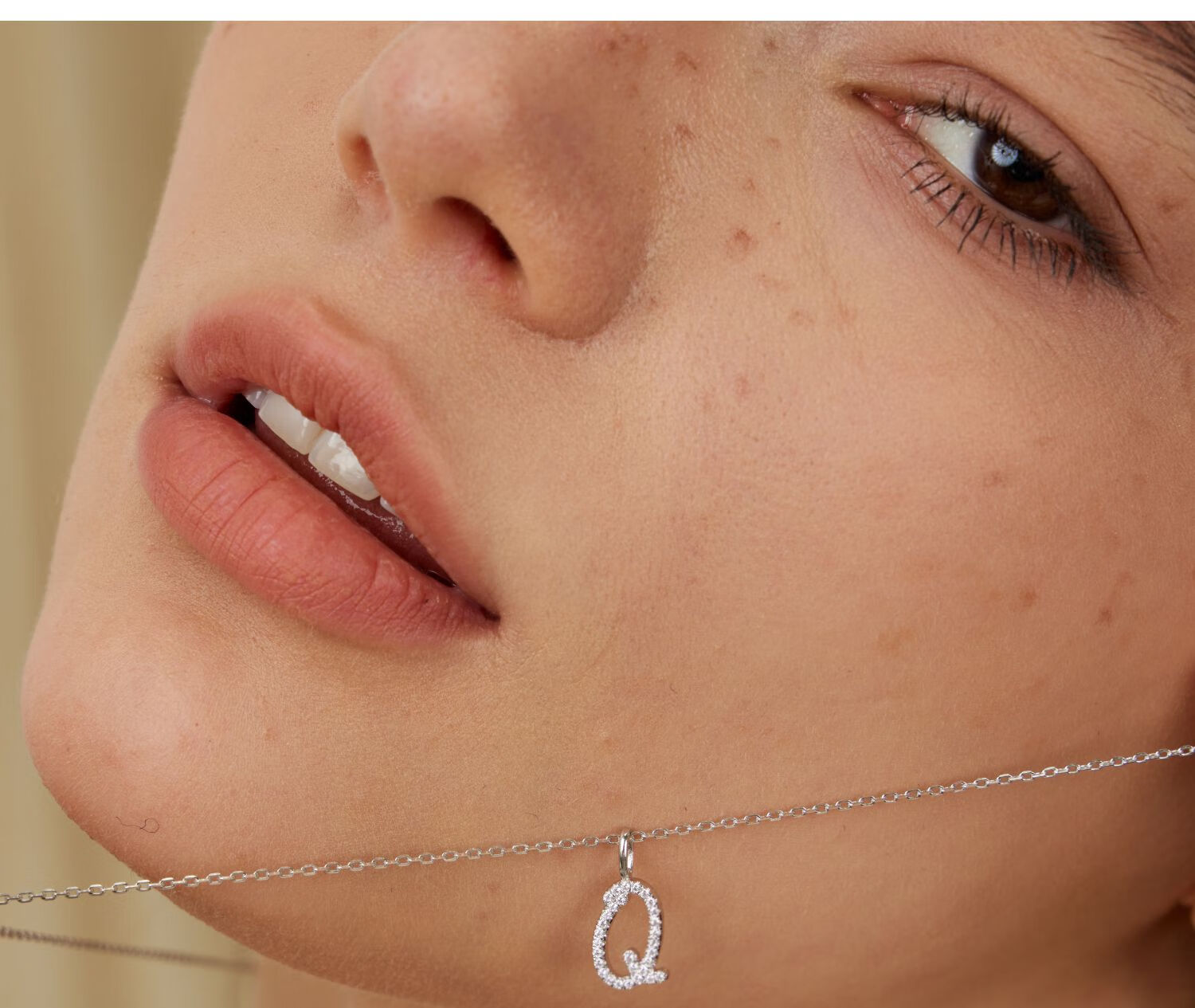 Arsis Art Letter Necklace for Women, Silver Necklace with Original Design, Fashionable And Versatile, Birthday Gift for Girlfriend 13