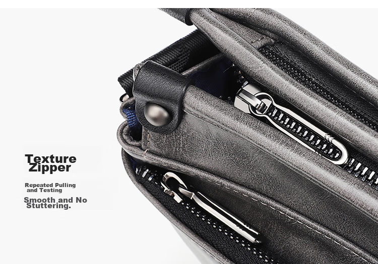 POLO Shoulder Bag for Men, Business Crossbody Bag, Casual Phone Bag, IPad Bag, Horizontal Style Sports Messenger Bag for Me 18