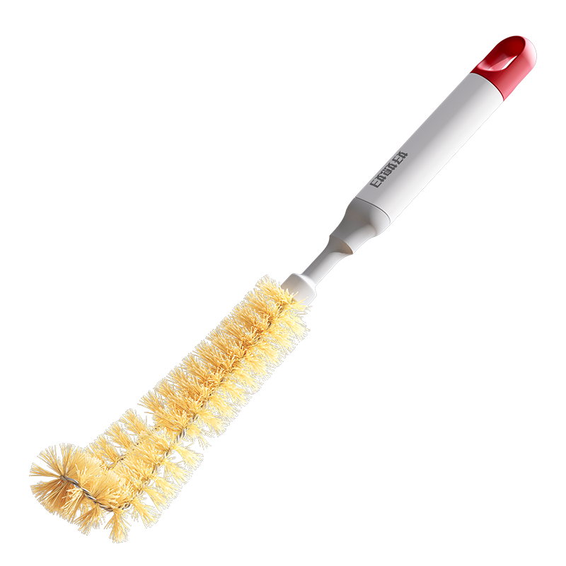 OKwife Cleaning Brush, Long-Handled Cup Brush, Household Cup Washing Tool, No Dead Angle Water Cup Stain Removal Brush