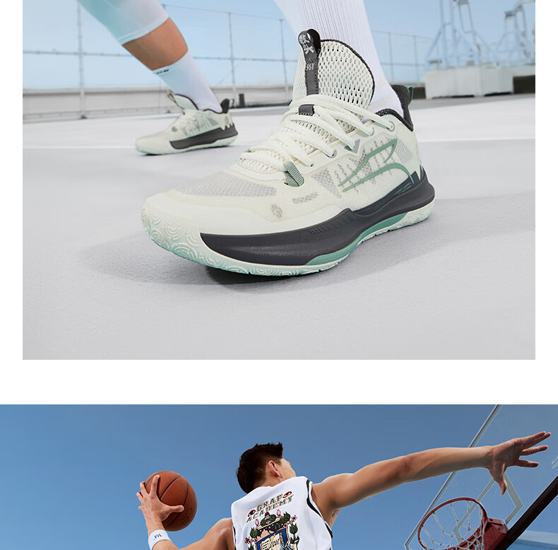 361° Basketball Shoes for Men, DVDTeam Dingweidi Spring And Summer Youth Breathable Professional Sports Shoes 672421113-1 Size 41 62