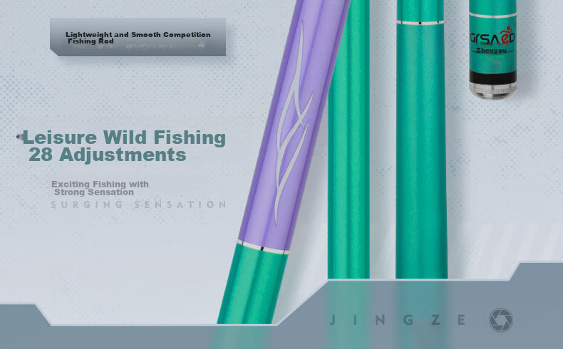 Grsaed Jieze 6.3-Meter Fishing Rod, Ultra-Light And Ultra-Hard Carbon Fiber Fishing Pole, Hand Rod, Platform Fishing Rod, Carp Rod, Crucian Carp Rod, Fishing Tackle 2