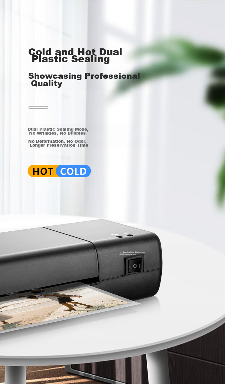 GEPAD Laminator, Packaging Machine Film, High-Quality Specialized Card Protection Film/laminating Film, 220*310mm, 80mic A4, 100 Sheets/pack 3