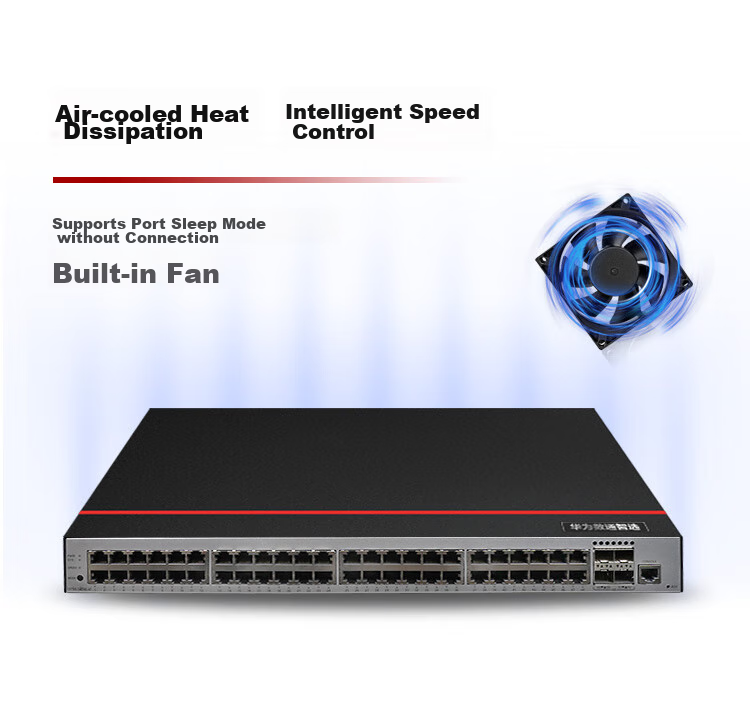 Huawei S5735S-S48T4X-A Smart Selection 10G Switch 48-Port Gigabit Ethernet + 4-Port 10G Optical Port Layer 3 Ethernet Network Fully Managed Stackable for SMB 6