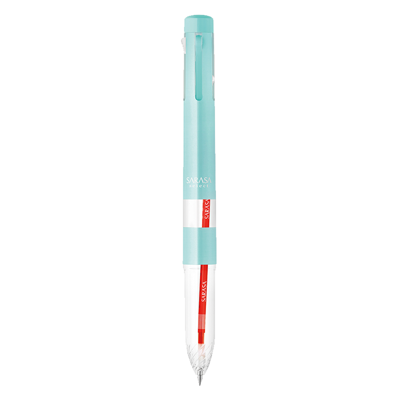 ZEBRA 5-Color Multifunctional Pen Barrel SARASA Series Colored Gel Pen Barrel (Refill RNJK5) S5A15 Light Blue Barrel
