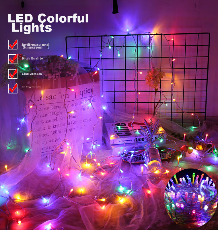 Jiashigao Star Lights, LED String Lights, Atmosphere Lights, Starry Sky Birthday, Romantic Atmosphere, Room Decoration Lights 1