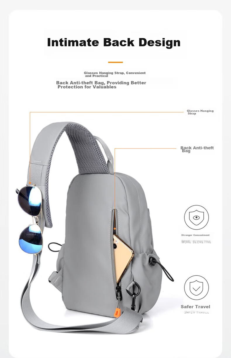 Warrior Crossbody Bag for Men, 2026 New Large Capacity Chest Pack, Fashionable Commuter Travel Bag, Shoulder Bag for Sports And Wome 10