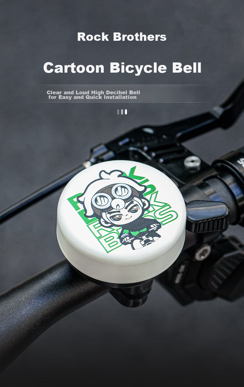 ROCKBROS Bicycle Bell Mountain Road Bike Folding Bike Horn Children's Balance Scooter Cycling Accessories Luoluola 1