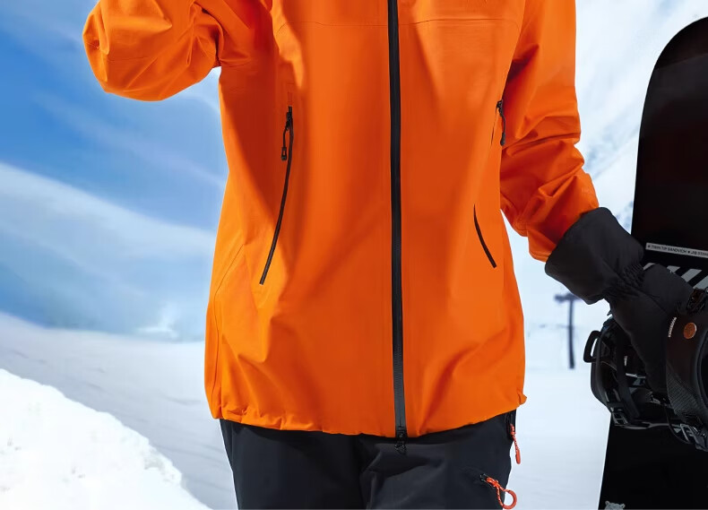 CAMEL [Himalaya Series] Outdoor Windproof And Rainproof Hard Shell Jacket for Men And Women, 3L H3500 A34CA31848 5
