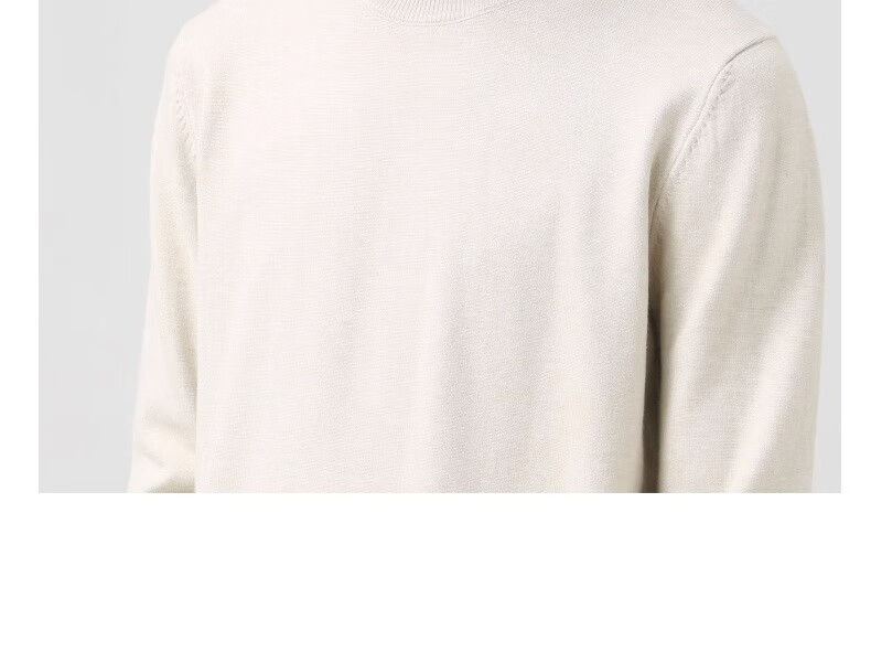 GENIOLAMODE Men's Sweater, Winter Round Neck, Fleece-Lined, Thickened, Warm And Comfortable Knitted Pullover Base Layer Top 5