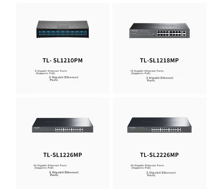 TP-LINK 6-Port 100Mbps Switch with 4 PoE Ports, Surveillance Network Hub Splitter Diverter TL-SF1006LP 8