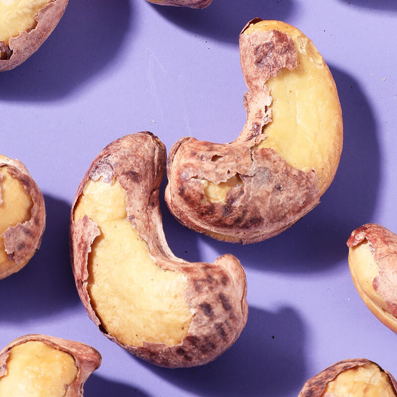 味滋源 紫皮腰果250g A180大果坚果炒货休闲零食原味腰果仁干果小吃