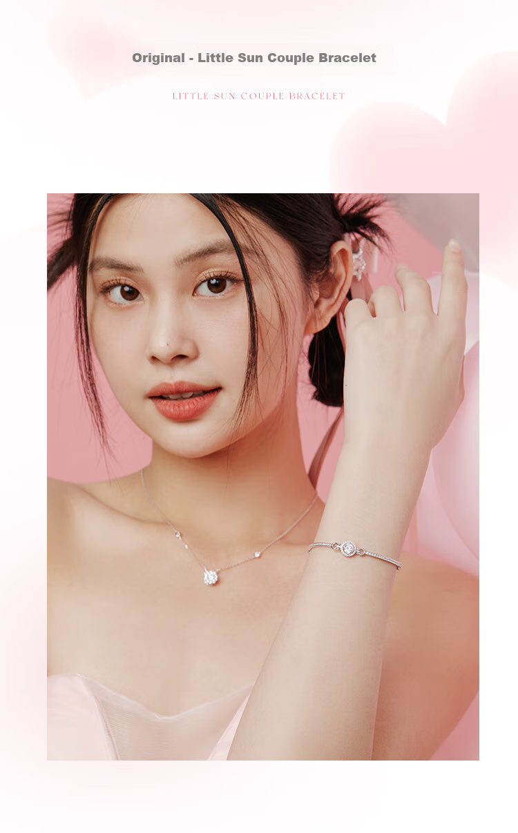 Clect Sun Bracelet for Women, 925 Sterling Silver Bracelet, Luxurious Elegant Fashion Jewelry, Birthday Gift for Girlfriend 9