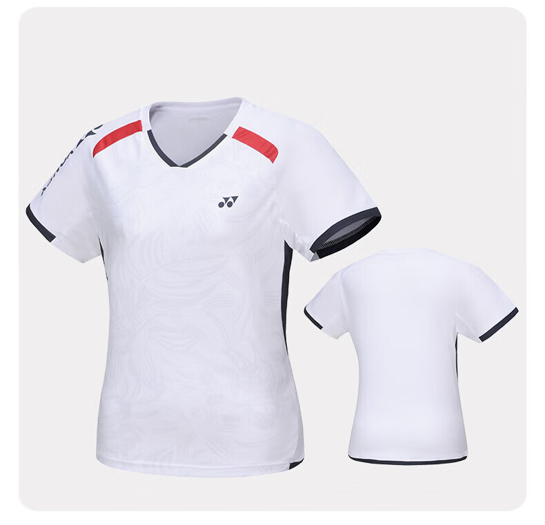 YONEX Badminton Shirt for Competition And Training, Sweat-Wicking Breathable Sports T-Shirt for Men, 115374TCR Sky Blue XO 14