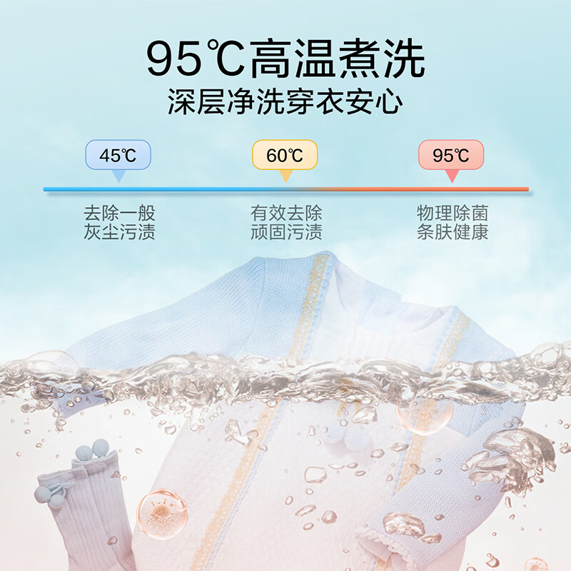 小天鹅（LittleSwan）TG30V860EPRO 3KG迷你滚筒洗衣机全自动儿童洗衣机婴儿洗衣机小型 挂壁式洗衣机 水魔方（影子）
