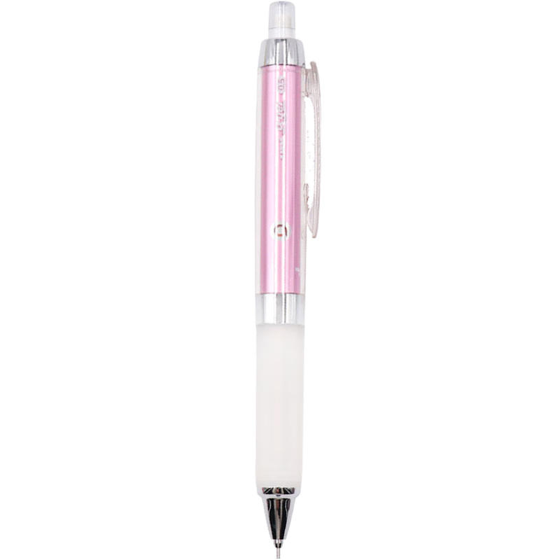 Uni Mitsubishi 0.5 Mechanical Pencil with Soft Rubber Grip, Automatic Lead Rotation, Student Mechanical Pencil M5-858GG Noble Pink