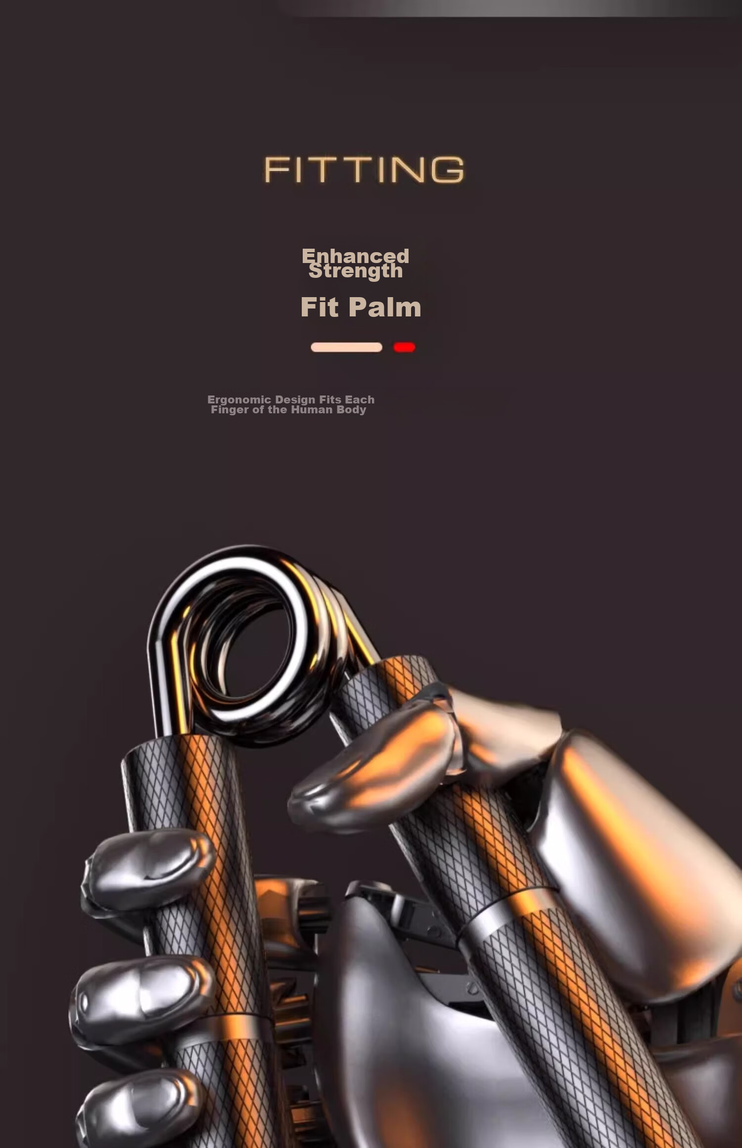Xinyiwanjia Hand Grip Strengthener for Men, Professional Hand Strength Training, Metal Hand Grip Meter, Hand Grip Ring, Hand Grip Ball, Wrist Strength Ball, Non-Adjustable 13