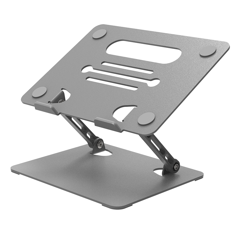 ATSCORE Laptop Stand, Computer Cooling Stand, Laptop Cooling Pad, Laptop Riser Stand, Foldable Thickened Widened Upgraded Version 280mm - Gray