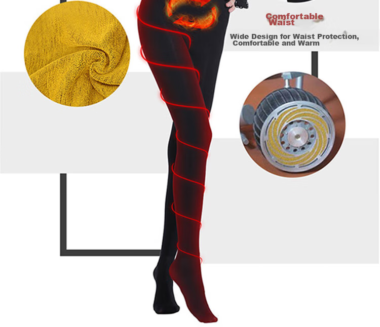 Afandi Autumn New Women's Leggings, 1500D Extra-Large Crotch, Terry Fire God Velvet, Fleece-Lined Thickened Double Warm Pants 3