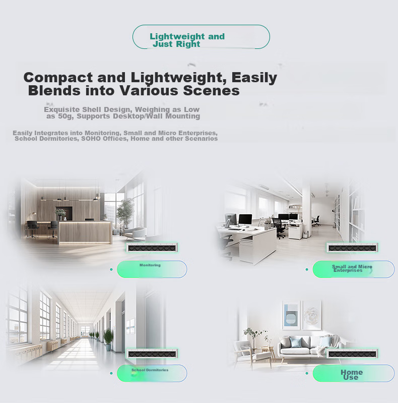 Ruijie 8-Port 100Mbps Unmanaged Lightning-Proof Switch RG-YS08, Eight-Port Network Full-Line Forwarding Data Stable Plug-And Home Business Dormitory Monitoring Splitter 5