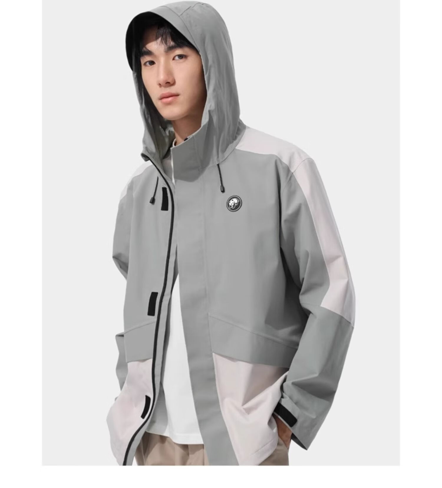 CAMEL Women's Sun Protection Short Jacket, Men's Windproof And Rainproof Outdoor Coat [Panda Co-Branded Edition] A34BA6B194A 24
