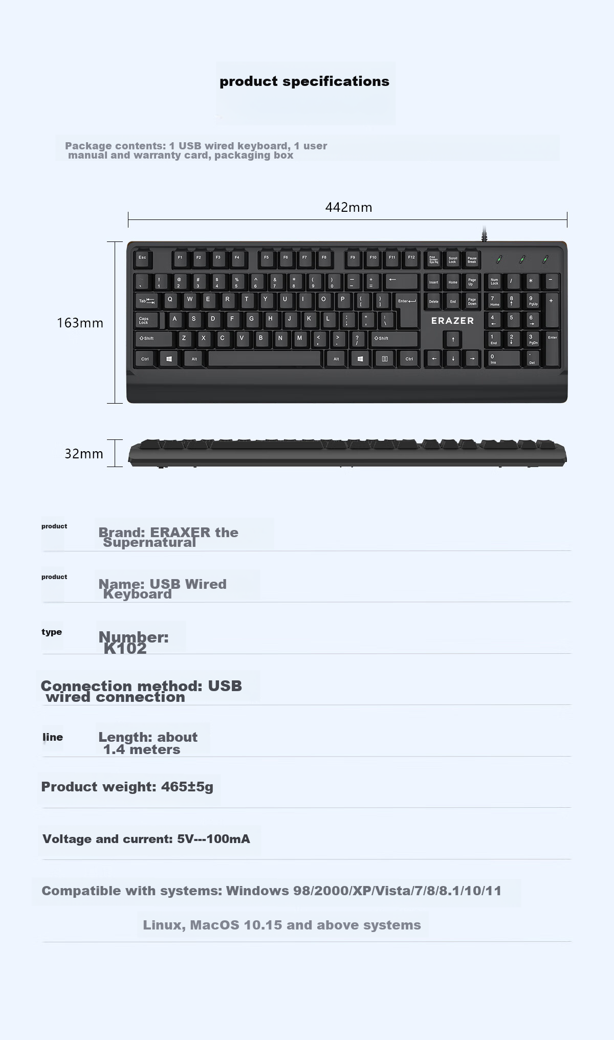 Lenovo Invests in Brand Yinengzhe Wireless Keyboard And Mouse Set, Quiet Keyboard And Mouse, Suitable for Desktop/XiaoXin, Gift for Women, Wireless Keyboard And Mouse, Rainbow Star Wish KN520 10