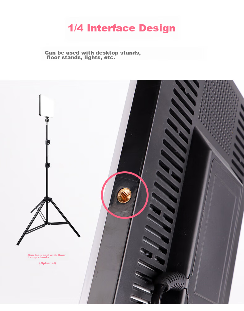 Hakutatz Desktop LED Photography Live Streaming Fill Light Small Studio Light for Streamers, Food, Jewelry, Jade, Antiques, Still Life, Weddings, Overhead Shooting Product Photography Light Jewelry 20
