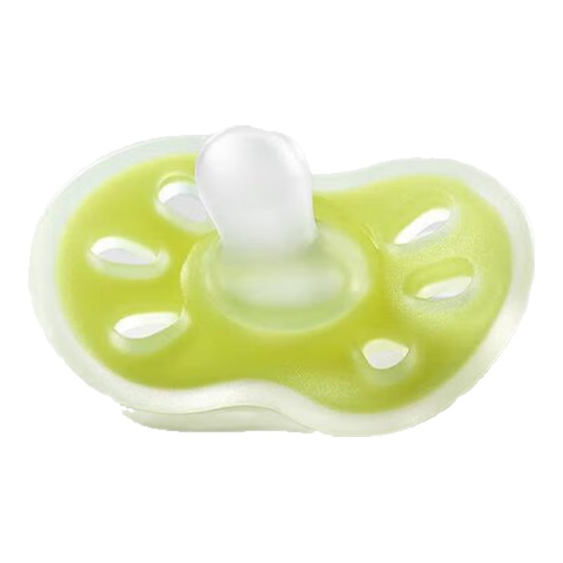 Babycare Pacifier, Infant Product, Ultra-Soft Silicone, 0-3 Months Newborn Comforting Nipple, Kiwi S Size