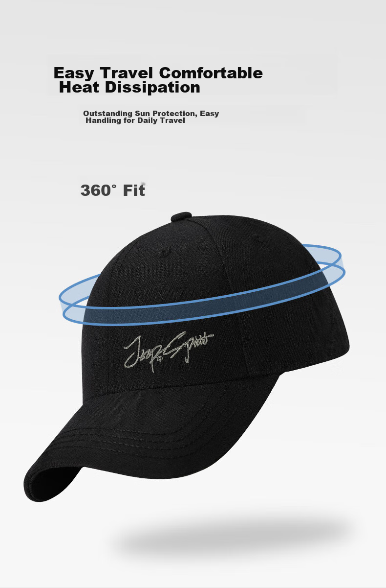 JEEP Baseball Cap for Men And Women, Fashionable All-Season Visor Hat, Sun Protection Hat, Casual Versatile Sun Hat 5