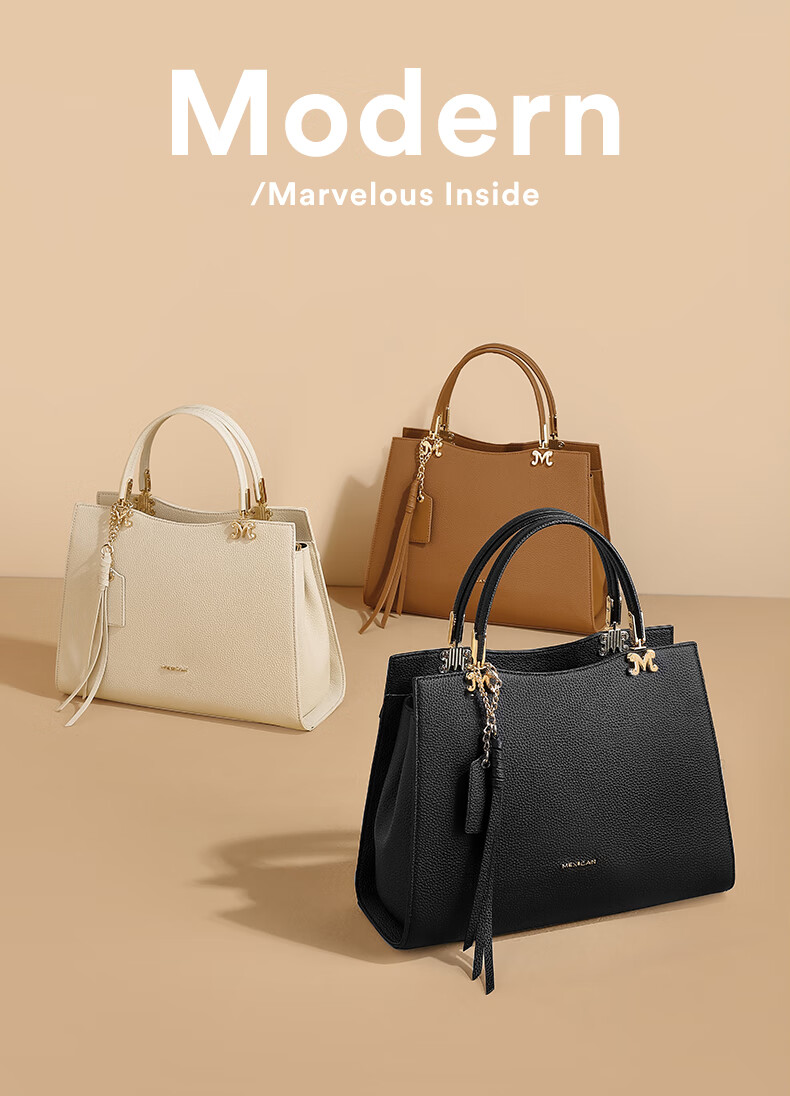 MEXICAN Women's Handbag, Cowhide Light Luxury Tote Bag, 2026 Crossbody Shoulder Bag, Valentine's Day Gift for Wife Or Girlfriend 1