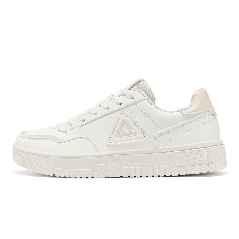 PEAK Air Force One Sneakers for Women, Summer Low-Top Wear-Resistant Casual White Shoes, Soft-Soled Versatile Sports Shoes DB310128