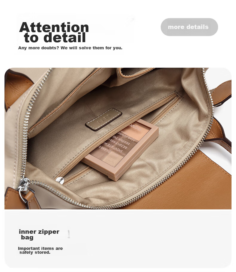 Laifu Lightweight Simple Dumpling Bag Large Capacity Water-Resistant Canvas Crossbody Shoulder Bag Practical Gift Birthday Present 16