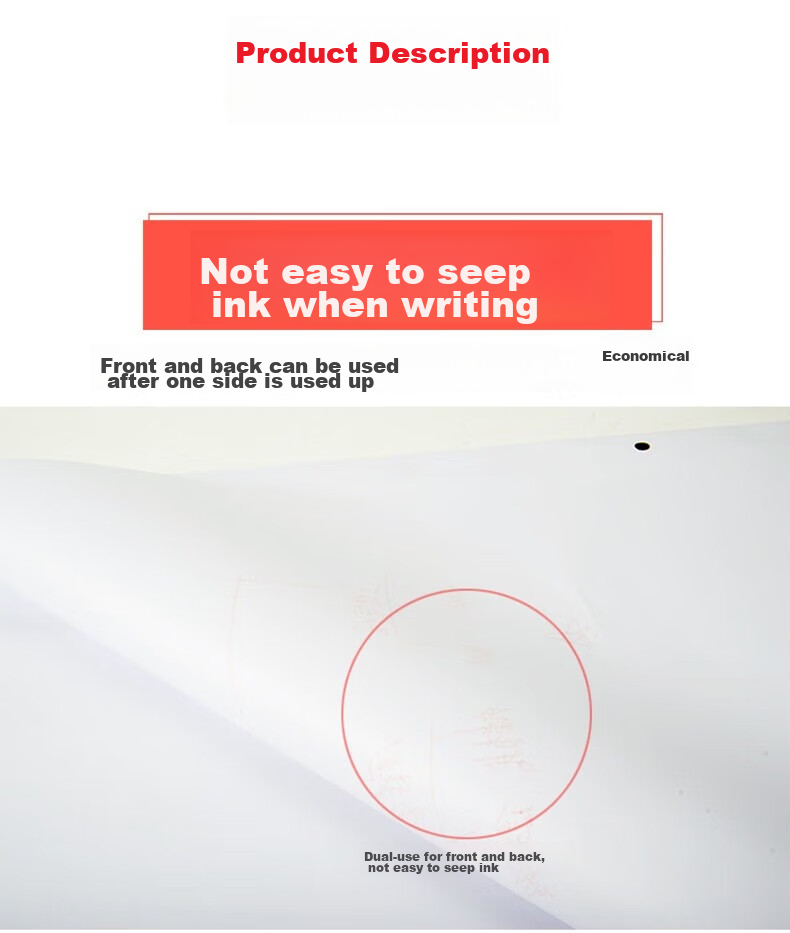 Oumai A1 Thick Whiteboard Paper, 80g Specialized for Whiteboards, 60*90CM Advertising Paper, Conference Training Writing Board, Hanging Paper, 59.4*84.1cm, 3C Digital Full Network Low Price 2