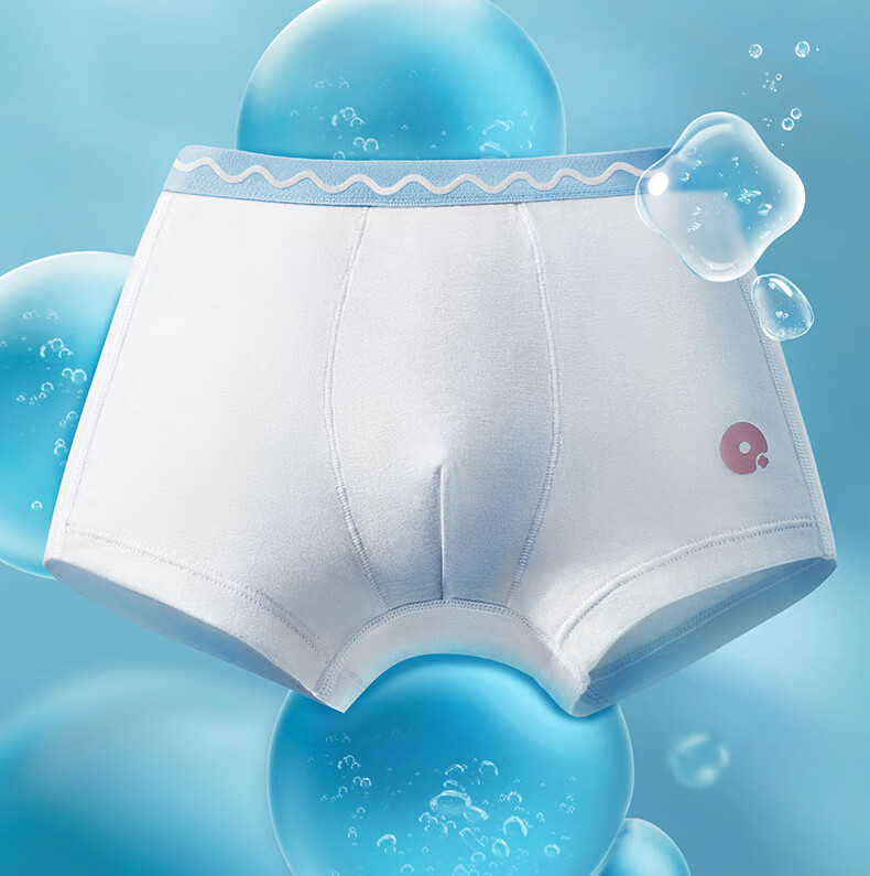Q21 Girls' Cotton Underwear, Class A Cotton Sponge Purifying Shorts, Boxer Briefs, Antibacterial Underwear, 3-Pack, 120cm 11