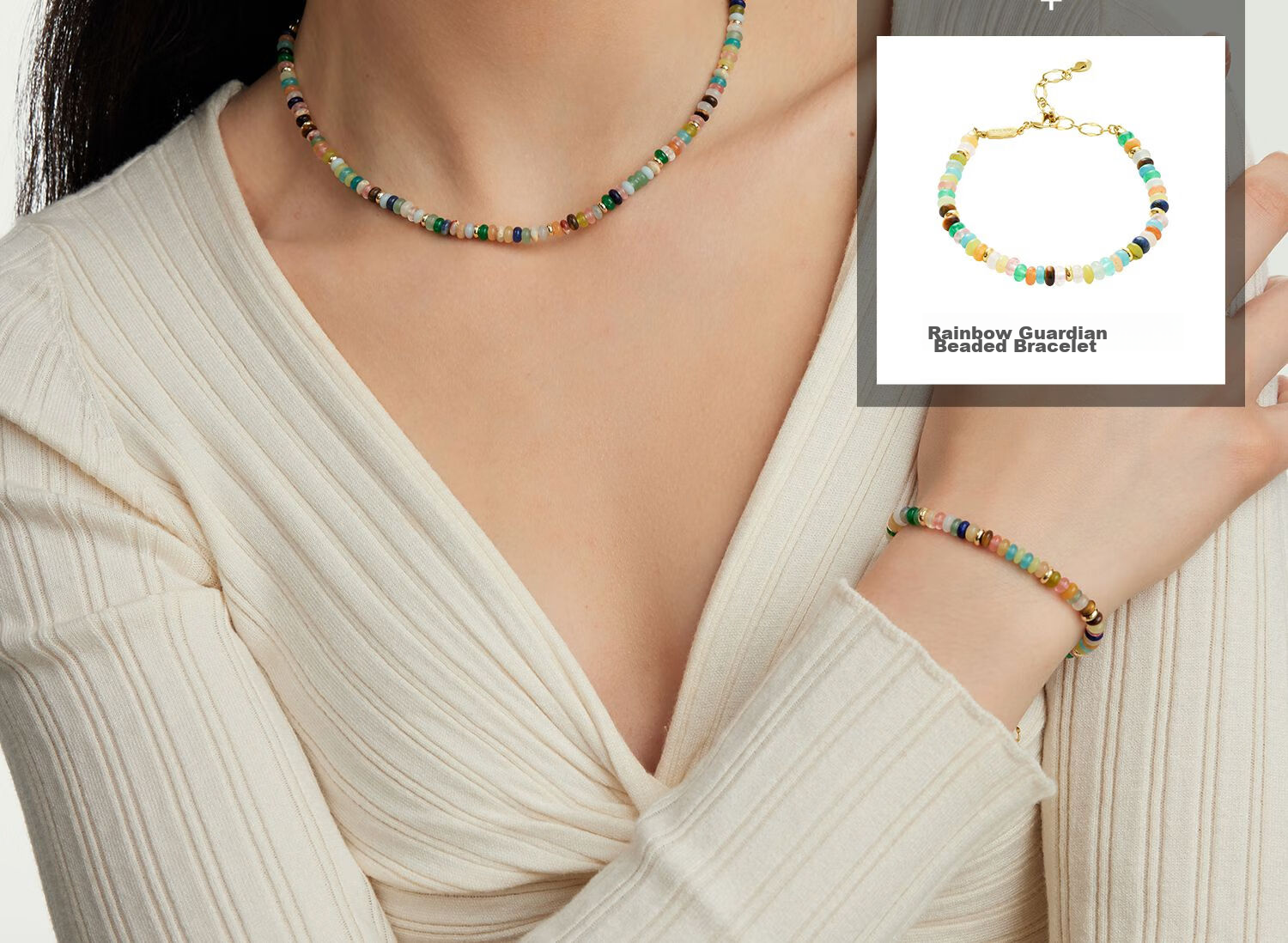 Arsis Secret Garden Rainbow Guardian Beaded Bracelet, Fashionable And Simple, Birthday Gift for Girlfriend 25