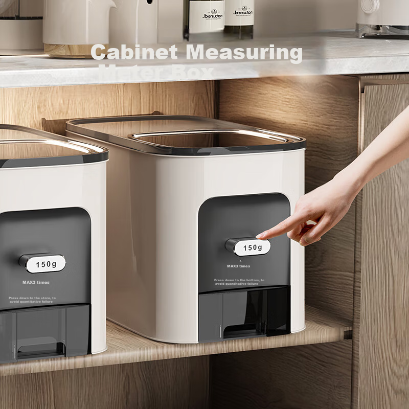 Newair Rice Container, Insect-Proof, Moisture-Proof, Automatic Rice Dispenser, Food-Grade Rice And Grains Storage Box, 20 Jin Capacity
