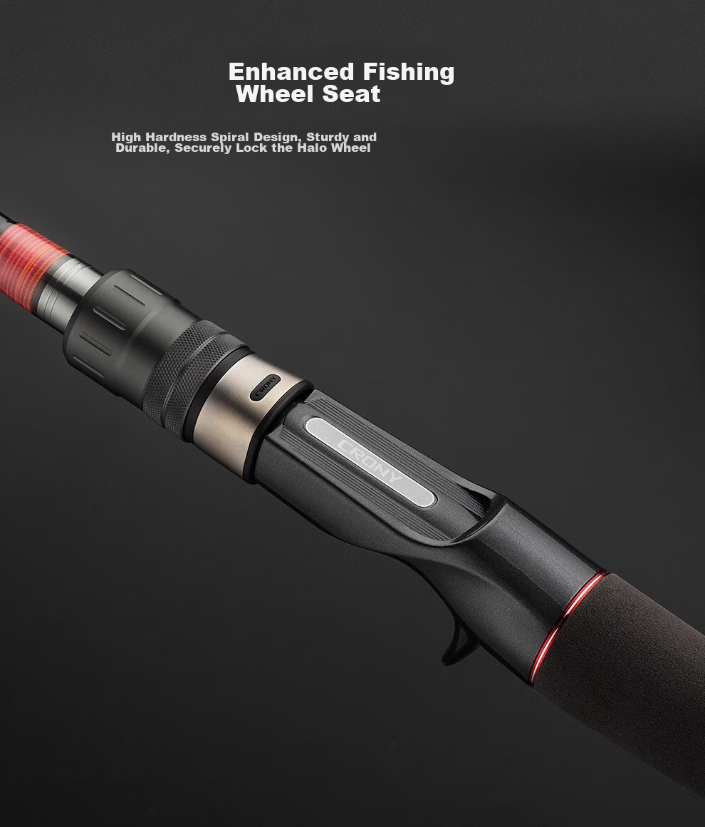 CRONY XH Ultra-Light And Ultra-Hard Fishing Rod, 2.21m Hantu Gun Handle Light Reel Rod-S732XH Straight Handle 9