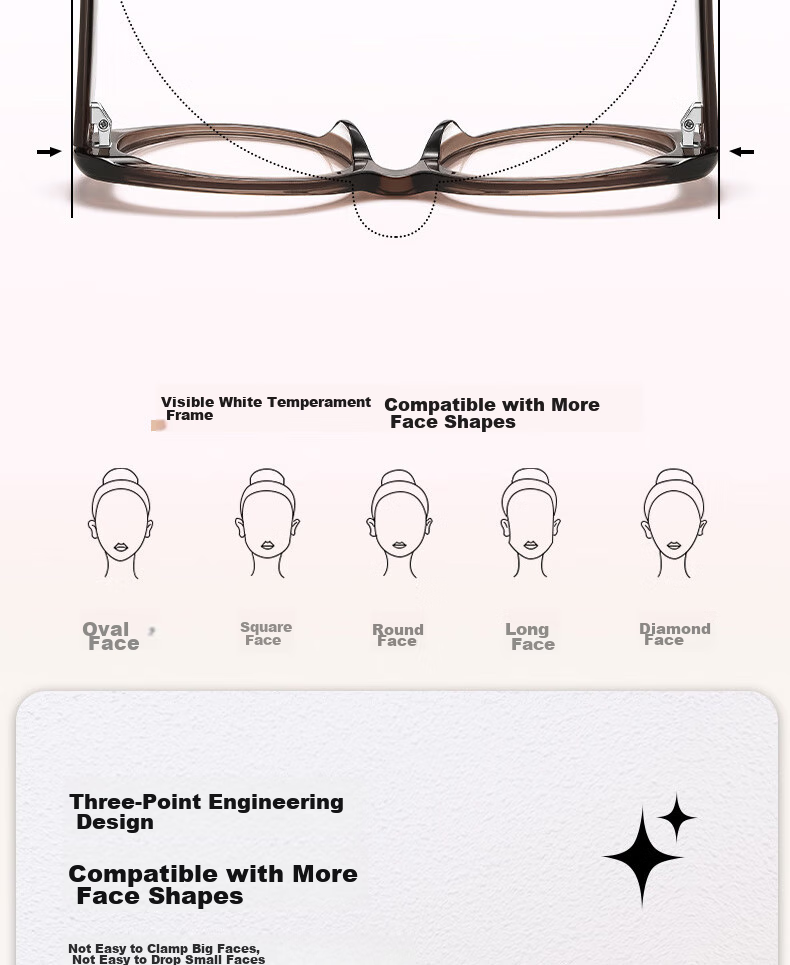 Cuntiandaofu Blue Light Blocking Glasses, Myopia Glasses, Cat Eye Glasses for Bare Face, Orange Frame, Left And Right Eyes 200 Degrees 9