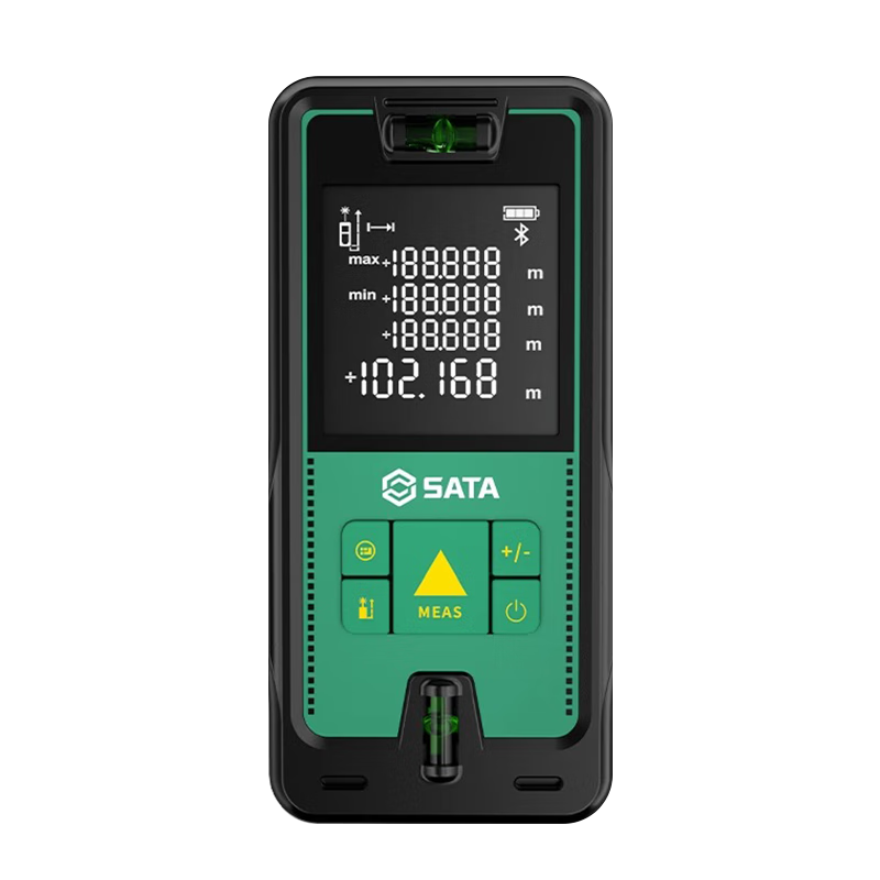 Shida SATA Laser Rangefinder, Handheld Infrared Measuring Ruler, High-Precision Electronic Room Measuring Instrument, D05905A