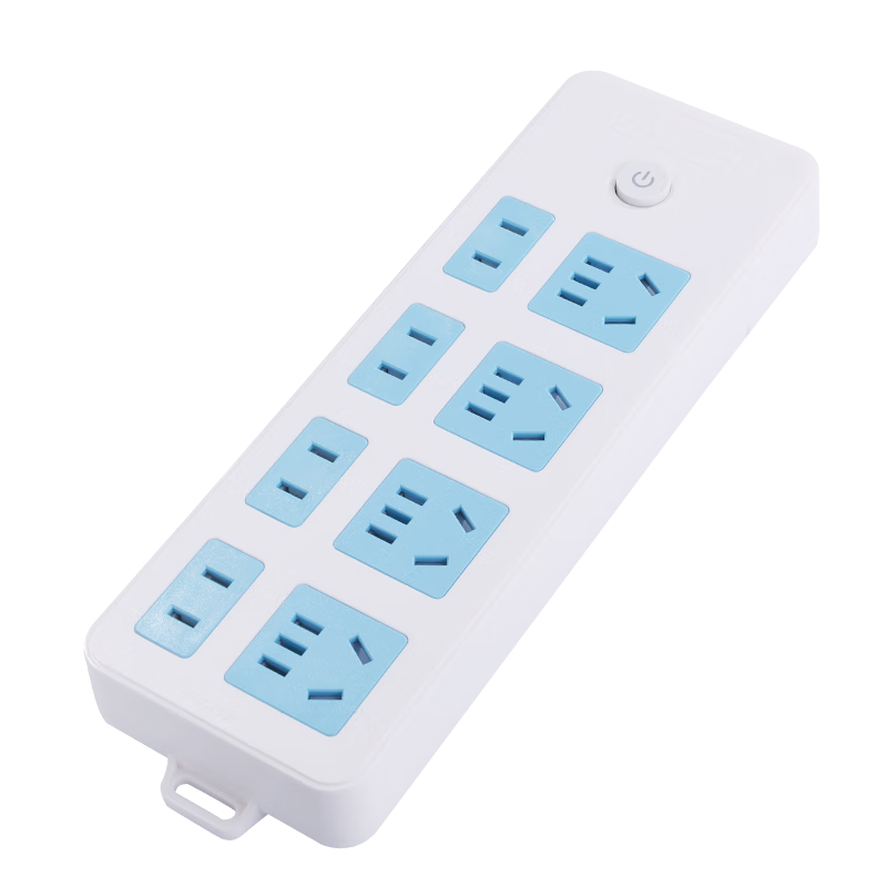Cici New National Standard Socket/power Strip/power Bar/power Strip/terminal Block/power Strip 8-Outlet Wireless Power Strip D108 (Power Cord And Plug Not Included)