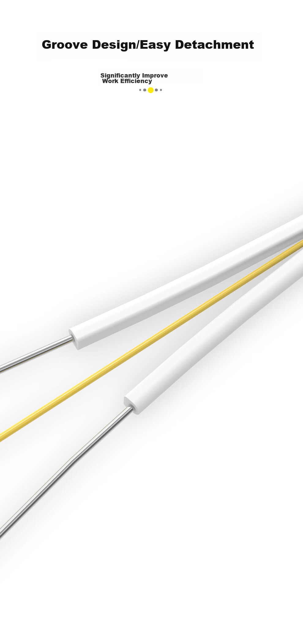 SK-LINK Telecom-Grade Indoor Pigtail Fiber Optic Cable, 2-Core 2-Steel Wire Single-Mode Double-Core Optical Fiber Cable, Butterfly-Shaped Fiber Optic Home Broadband Line FTTR Networking 100 Meters White SNGL2SM-100M 4