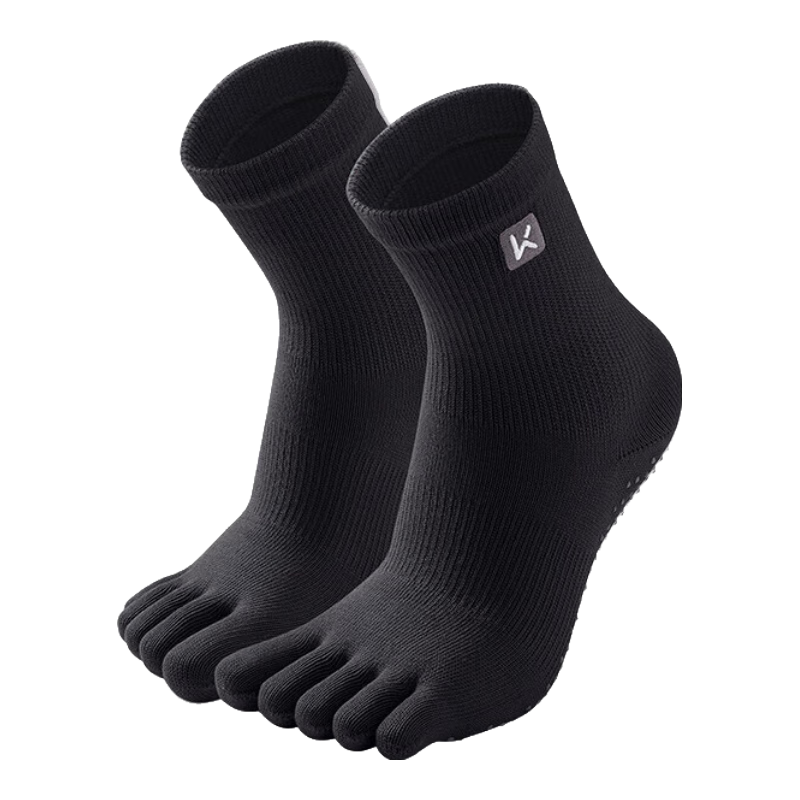 Keep Yoga Socks, Non-Slip Toe Separation Women's Five-Toe Socks, Indoor Floor Exercise Dance Pilates Summer Sports