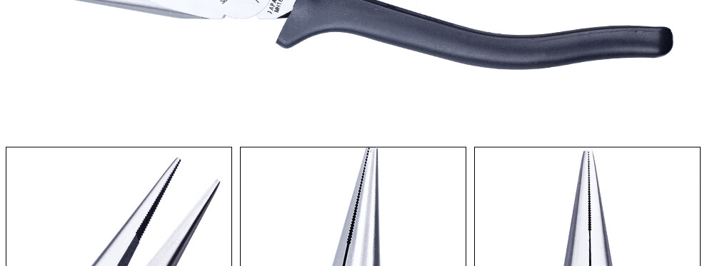 KEIBA Japanese Imported Needle-Nose Pliers, Electrician's Long-Nose Pliers, Terminal Crimping Pliers, Cutting And Bending Pliers T-346S 4