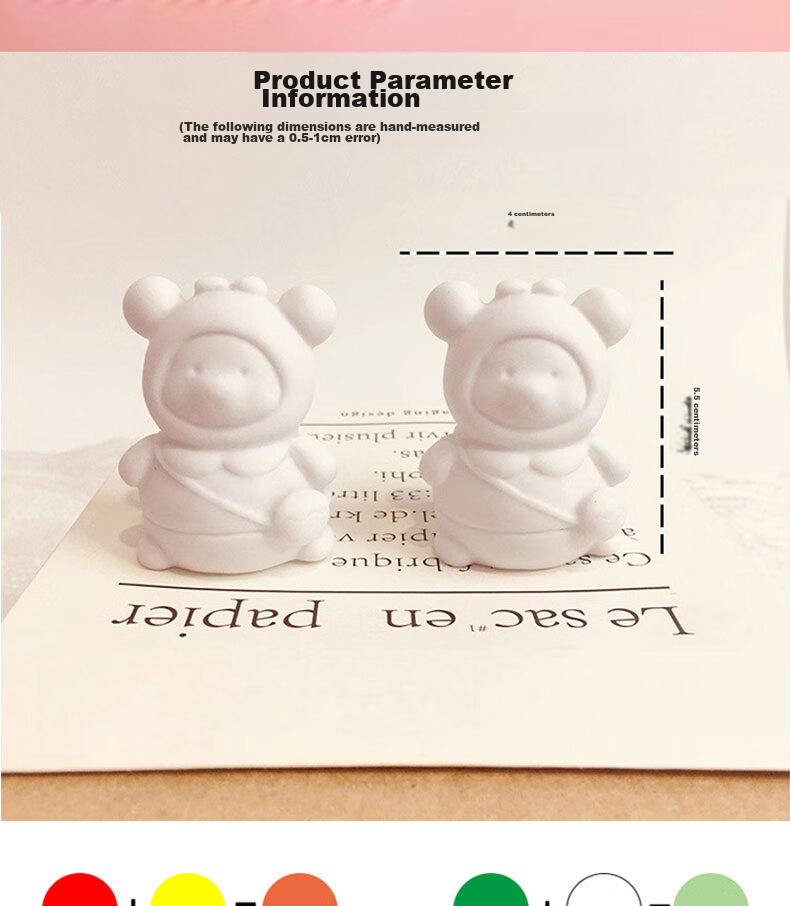 Diyu DIY Children's Hand Model, Plaster Self-Made Hand Mold, Cloning Powder Experimental Materials, Finger Souvenir Toy Set 3
