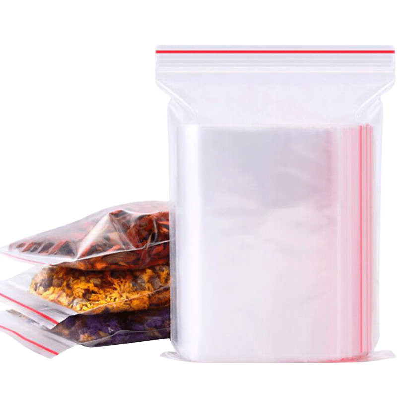 Miaoxinsi Food Self-Sealing Bags, Small Size, Thickened, Transparent, Dustproof, Airtight Vacuum Sealing Bags, Sample Plastic Packaging Bags