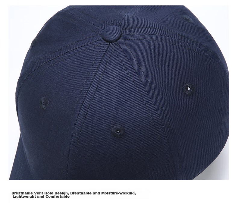 JEEP Men's Fashionable Baseball Cap, Couple Style, Simple Versatile Peaked Cap, Summer Casual Outdoor Sun Hat for Wome 16