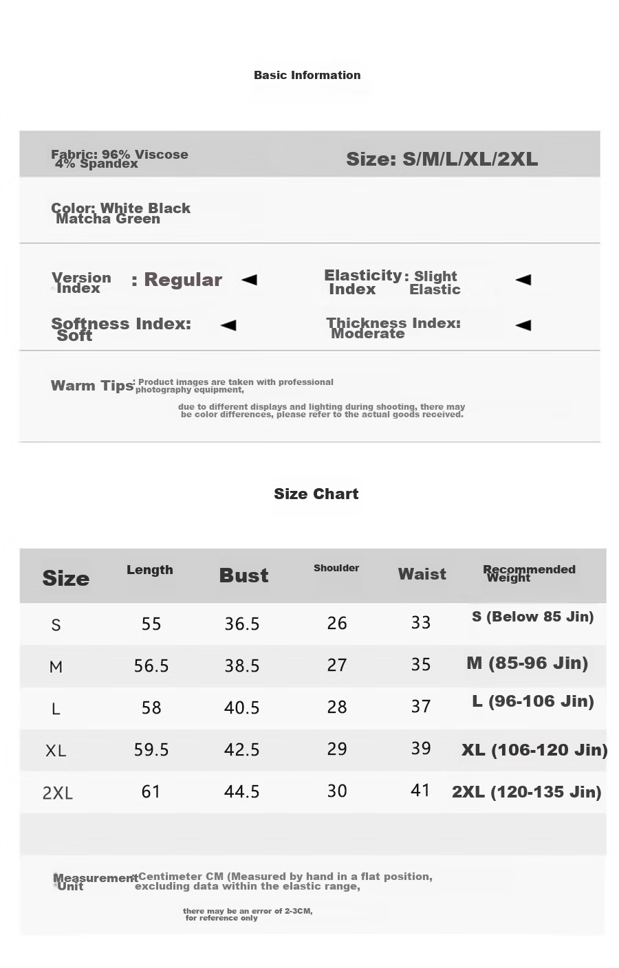 NOME Women's Camisole Tank Top, Spring And Summer Inner Or Outer Wear, Ribbed Elastic Sleeveless Vest, White [Round Neck], L 12